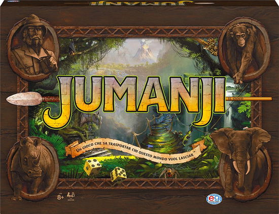 Cover for Jumanji: Editrice Giochi · Il Gioco Da Tavolo (Scatola Cartone) (MERCH)