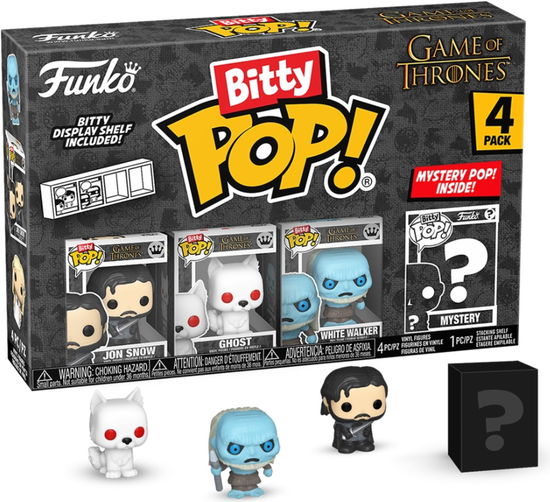 Funko Bitty Pop Game of Thrones Jon Snow 4 Pack - Bitty Pop Game of Thrones - Produtos - Funko - 0889698836470 - 6 de dezembro de 2024