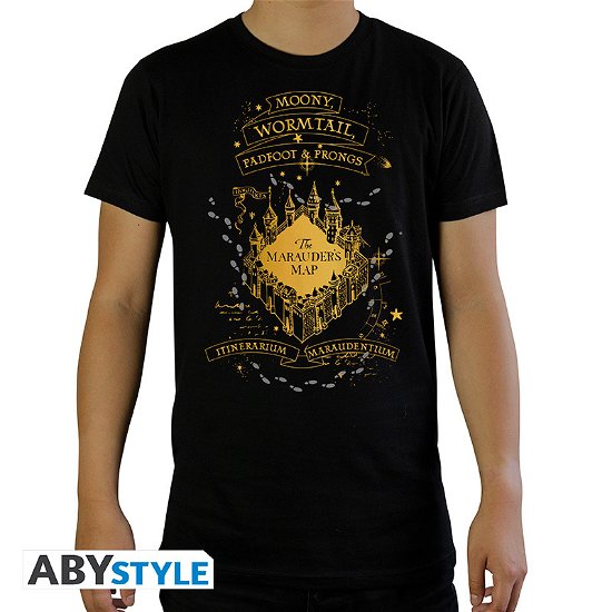 HARRY POTTER - Tshirt "The Marauders" man SS black - basic - Harry Potter - Andet - ABYstyle - 3665361081470 - 