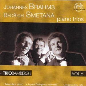 Cover for Brahms / Trio Bamberg · Piano Trios Op 8 / Op 15 (CD) (2003)