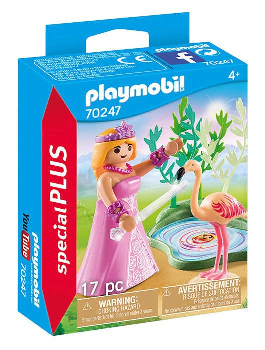 Cover for Prinses aan de vijver Playmobil (70247) (Toys)
