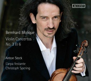 Cover for B. Molique · Violin Concertos No.3 &amp; 6 (CD) (2013)