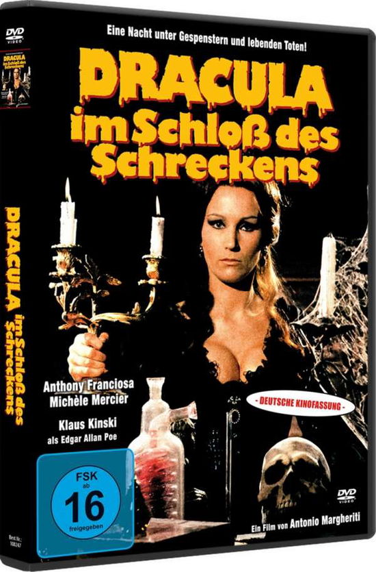 Cover for Klaus Kinski,anthony Franciosa,michèle Mercier · DRACULA IM SCHLOß DES SCHRECKENS (DVD) (2021)