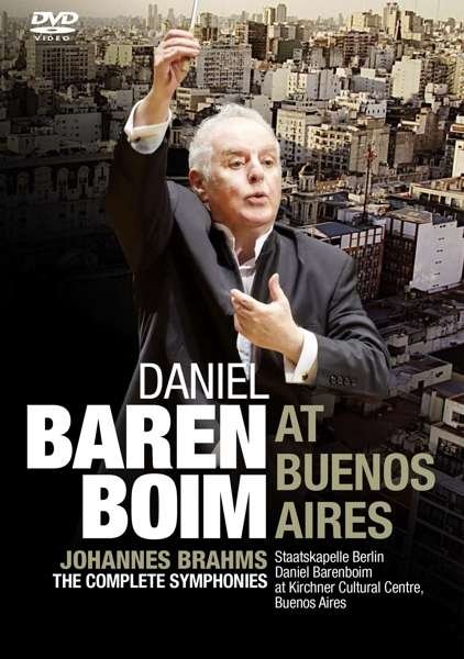Cover for Daniel Barenboim · Daniel Barenboim At Buenos Aires: Brahms - Complete Symphonies (DVD) (2021)