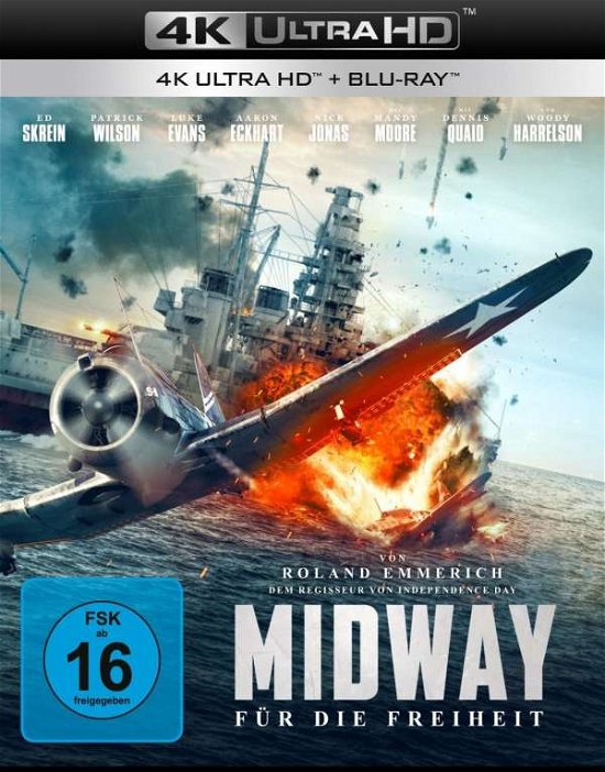 Cover for Midway-für Die Freiheit Uhd Blu-ray (4K Ultra HD) (2020)