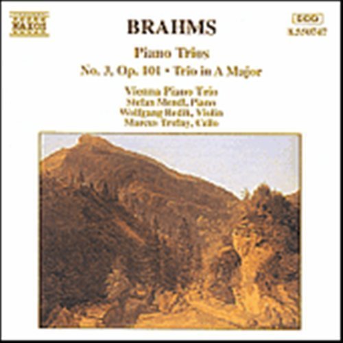 Cover for Wiener Klaviertrio · BRAHMS: Piano Trio 3/Trio in A (CD) (1994)