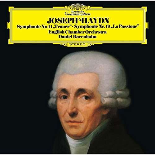 Cover for J. Haydn · Symphonies No.44 Trauer &amp; No.47 La Passione (CD) (2016)