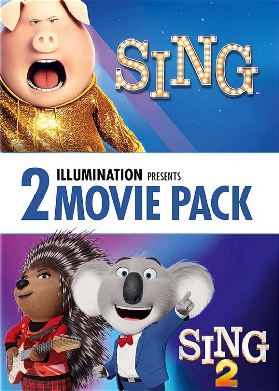 Cover for Fox · Sing / Sing 2 (DVD) (2022)