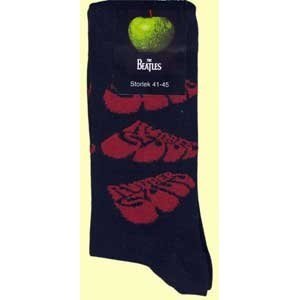 Cover for The Beatles · The Beatles Ladies Ankle Socks: Rubber Soul (UK Size 4 - 7) (TØJ) [Black - Ladies edition]