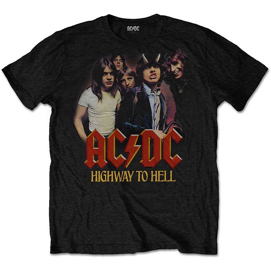 AC/DC Unisex T-Shirt: H2H Band - AC/DC - Merchandise -  - 5056368642470 - 