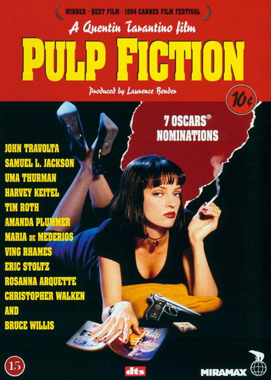 Cover for Pulp Fiction (DVD) (2013)