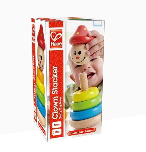 Cover for Hape · Hape - Hape Houten Stapel Clown (Toys)