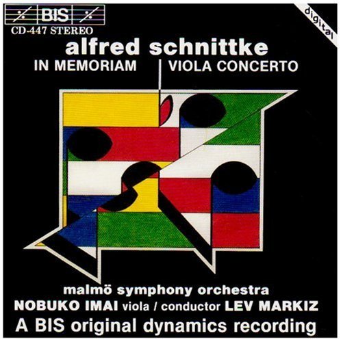 Cover for A. Schnittke · In Memoriam: Viola Concer (CD) (2003)