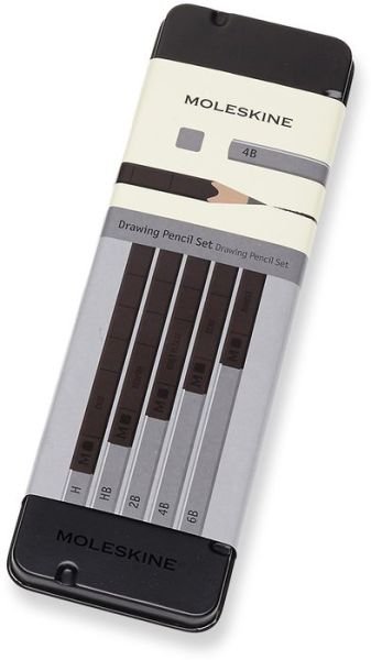 Cover for Moleskine · Moleskine Graphite Drawing Pencil Set (5 Graded Pencils) (Paperback Bog)