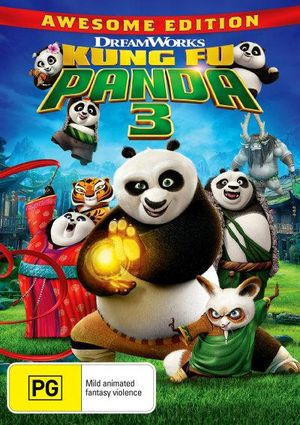 Cover for Kung Fu Panda 3 (DVD) (2016)