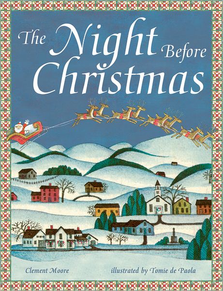 Cover for Clement Moore · The Night Before Christmas (Paperback Book) [Reissue edition] (2009)