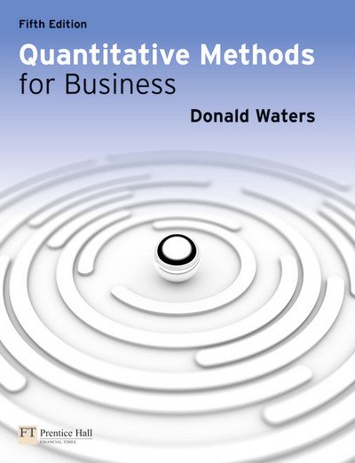 Cover for Donald Waters · Quantitative Methods for Business (Paperback Bog) (2011)