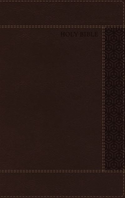 Cover for Zondervan · NRSVue, Holy Bible, Personal Size, Leathersoft, Brown, Comfort Print (Læderbog) (2022)