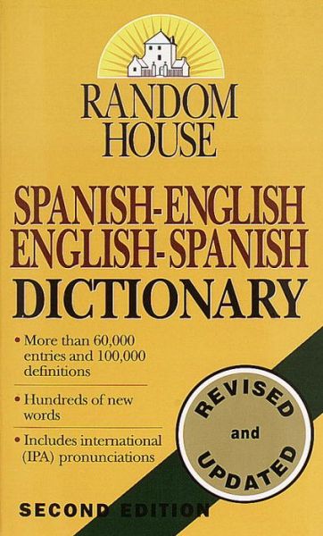 Cover for Random House · Random House Spanish-English English-Spanish Dictionary (Paperback Book) (1996)