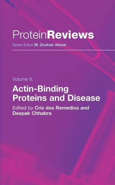 Cover for Actin-Binding Proteins and Disease - Protein Reviews (Hardcover Book) [2008 edition] (2007)