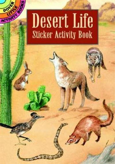 Cover for Steven James Petruccio · Desert Life Sticker Activity Book - Little Activity Books (MERCH) (2003)