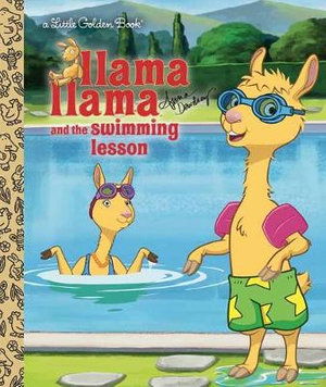 Cover for Anna Dewdney · Llama Llama Let's Clean Up the Pond! - Little Golden Book (Inbunden Bok) (2022)