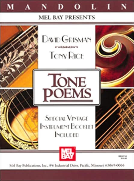 Cover for David Grisman · Tone Poems for Mandolin - Acoustic Disc Records (Spiral Book) (1996)