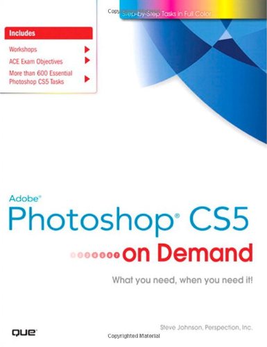 Cover for Steve Johnson · Adobe Photoshop CS5 on Demand (Paperback Book) (2010)