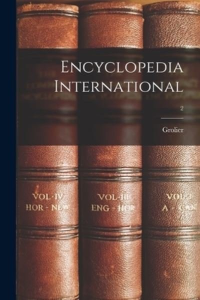 Cover for Grolier · Encyclopedia International; 2 (Paperback Bog) (2021)