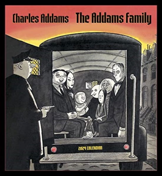 Charles Addams: The Addams Family 2024 Wall Calendar - Charles Addams - Libros - Pomegranate - 9781087506470 - 15 de julio de 2023