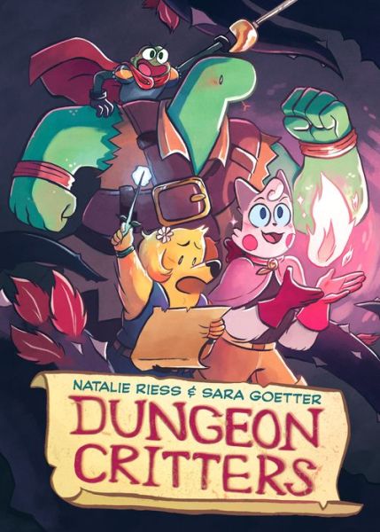 Dungeon Critters - Natalie Riess - Bøger - Roaring Brook Press - 9781250195470 - 29. september 2020