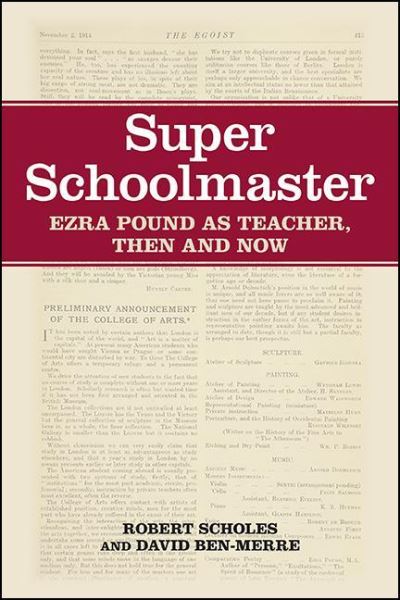 Cover for Robert Scholes · Super Schoolmaster (Hardcover Book) (2021)