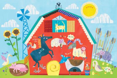 On the Farm Kids' Floor Puzzle - Peter Pauper Press Inc - Other - Peter Pauper Press Inc,US - 9781441335470 - 2021