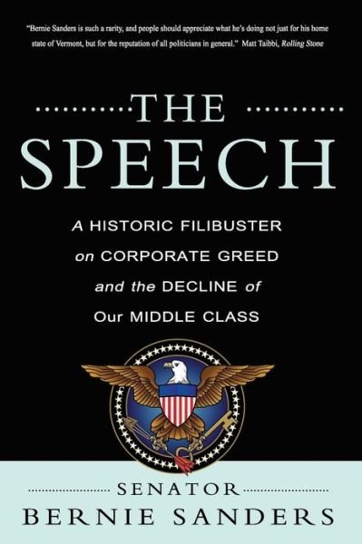 Cover for Bernie Sanders · The Speech (Paperback Bog) (2012)