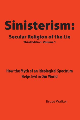 Cover for Bruce Walker · Sinisterism: Secular Religion of the Lie: How the Myth of an Ideological Spectrum Helps Evil in Our World (Paperback Book) (2013)