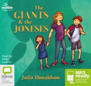 Cover for Julia Donaldson · The Giants and the Joneses (Audiobook (MP3)) [Unabridged edition] (2015)