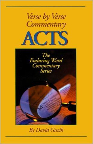Cover for David Guzik · Acts - Enduring Word Commentary (Paperback Bog) (2000)