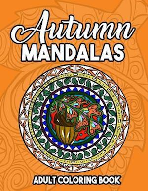 Cover for Ruby Winters · Autumn Mandalas Adult Coloring Book (Paperback Book) (2018)