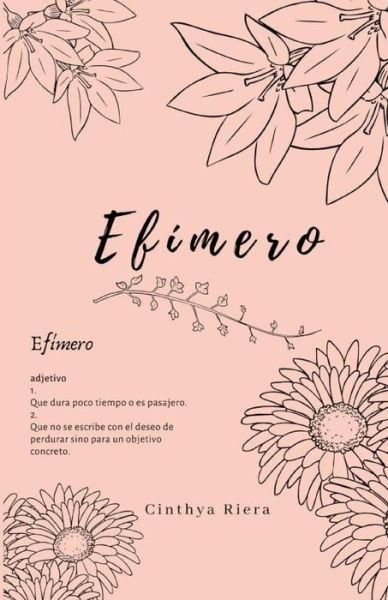 Cover for Cinthya Riera Delgado · Ef mero (Paperback Book) (2019)