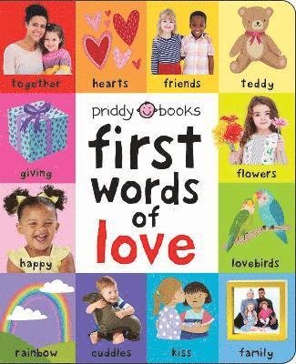 First Words Of Love - First 100 Soft To Touch - Priddy Books - Books - Priddy Books - 9781838991470 - January 4, 2022