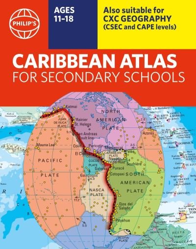 Cover for Philip's Maps · Philip's Caribbean Atlas for Secondary Schools: 8th Edition - Philip's World Atlas (Paperback Book) (2023)