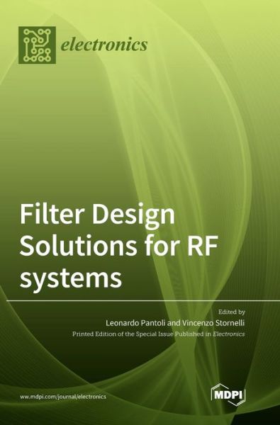 Cover for Leonardo Pantoli · Filter Design Solutions for RF systems (Hardcover Book) (2020)