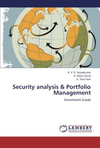 Cover for G. Sree Vani · Security Analysis &amp; Portfolio Management: Investment Guide (Paperback Book) (2012)