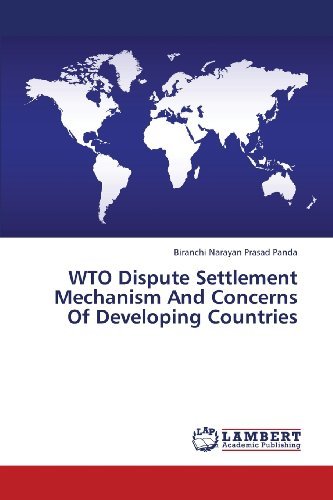 Cover for Biranchi Narayan Prasad Panda · Wto Dispute Settlement Mechanism and Concerns of Developing Countries (Paperback Book) (2013)
