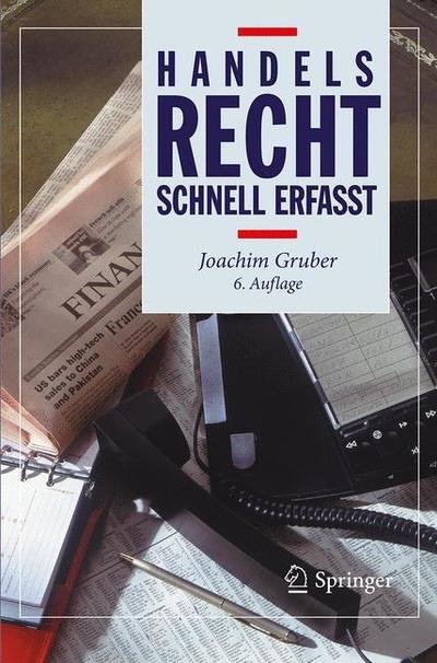 Cover for Gruber · Handelsrecht Schnell erfasst (Buch) [6th 6. Aufl. 2019 edition] (2019)