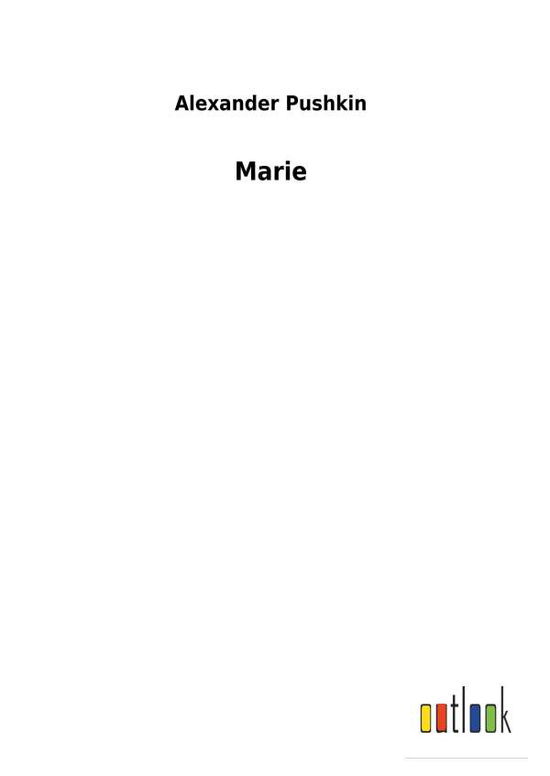 Cover for Pushkin · Marie (Book) (2017)