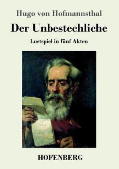 Cover for Hofmannsthal · Der Unbestechliche (Book) (2017)