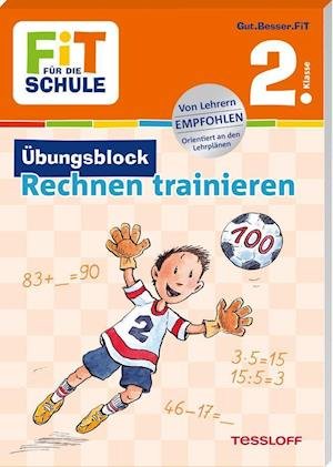Cover for Julia Meyer · FiT für die Schule. Übungsblock Rechnen trainieren 2. Klasse (Taschenbuch) (2022)
