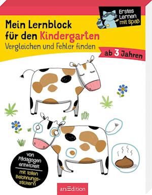 Cover for Hannah Lang · Mein Lernblock für den Kindergarten - Vergleichen und Fehler finden (Paperback Book) (2022)