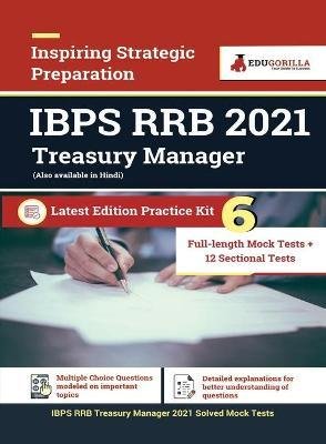 Cover for Edugorilla · IBPS RRB Treasury Manager 2021 - 6 Mock Tests + 20 Sectional Tests - Latest Practice Edition Kit (Paperback Book) (2022)